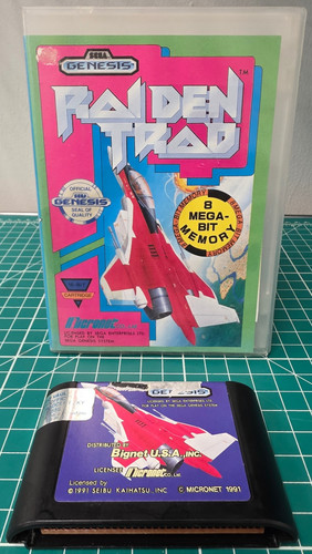 Raiden trad rental box sega - trad, (sega